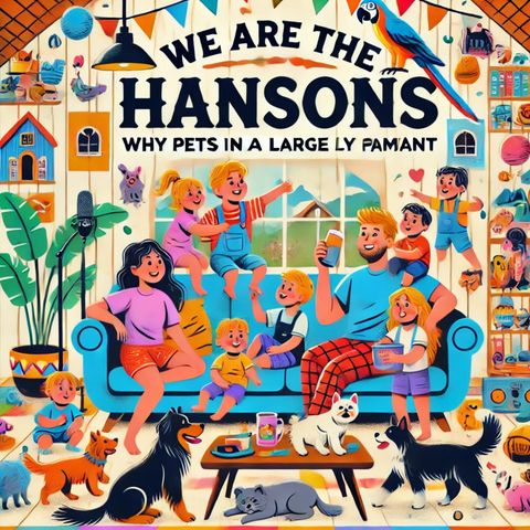 🐶 We Are the Hansons: Why Pets Are a Must in a Big Family! 🐾