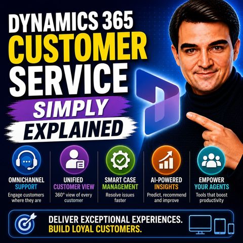 Dynamics 365 Customer Service - Simply Explained