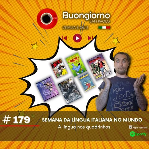#179 Semana da língua italiana no mundo - A língua nos quadrinhos