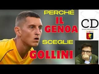 GENOA - I perchè della scelta GOLLINI - I retroscena e la ricostruzione della telenovela PORTIERE