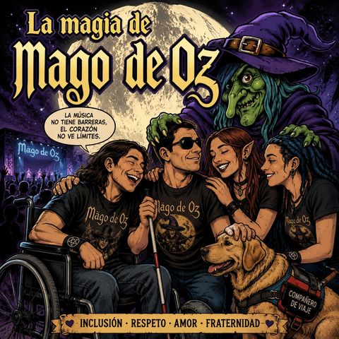 la magia de Mago de Oz