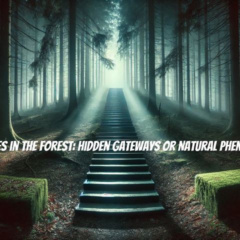 Staircases in the Forest: Hidden Gateways or Natural Phenomenon?