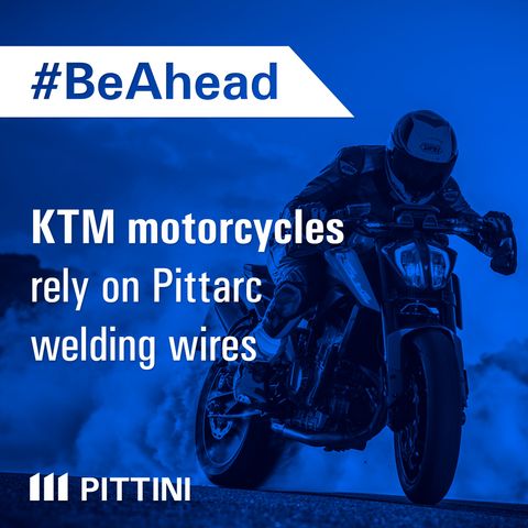 Ep. 10 - KTM motorcycles rely on PITTARC welding wire