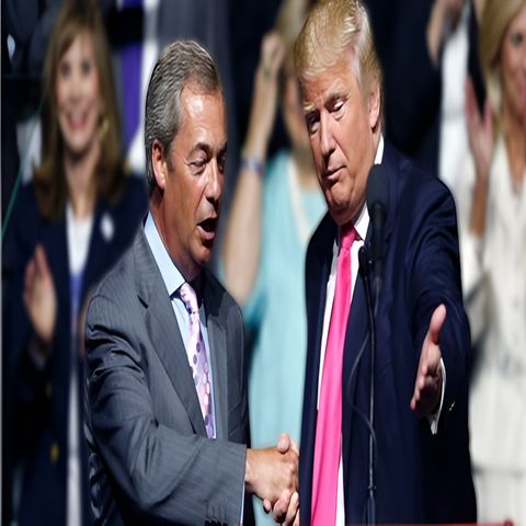 Trump ignores new UK PM Starmer, congratulates Farage