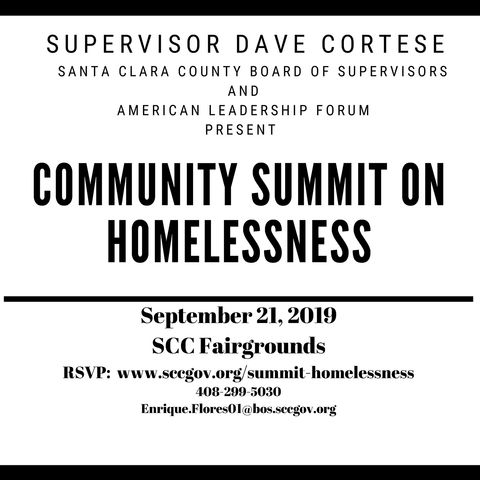 Santa Clara County - Summit For Homelessness