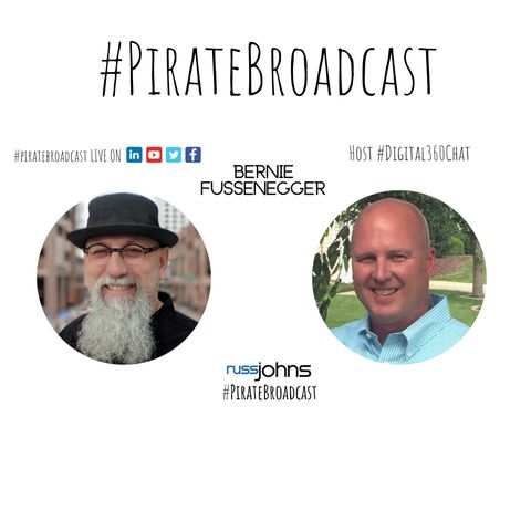 Catch Bernie Fussenegger on the #PirateBroadcast™