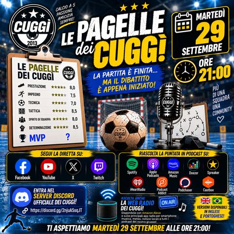 Le Pagelle dei Cuggì