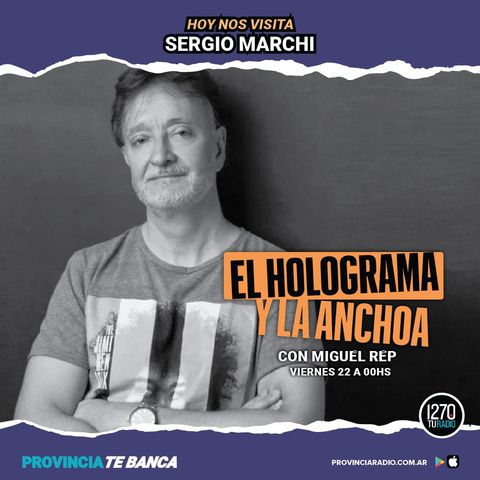 “Me dio libre acceso para que escribiera sobre él.” Sergio Marchi