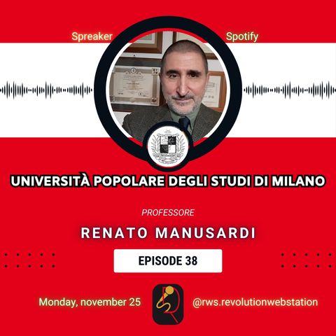 #38 - Professore Renato Manusardi