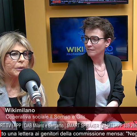 Paola Canziani e Anna Troiano intervistate da Carla De Albertis su Radio Lombardia - WikiMilano