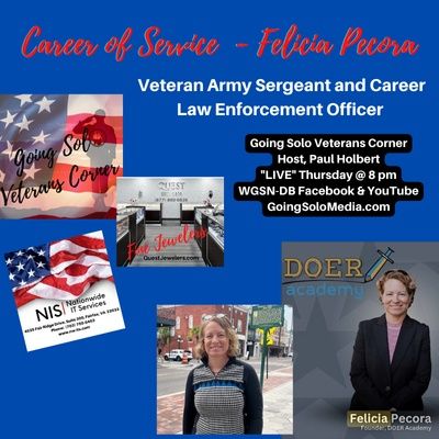 Career of Service - Felicia Pecora Veteran Army Sergeant