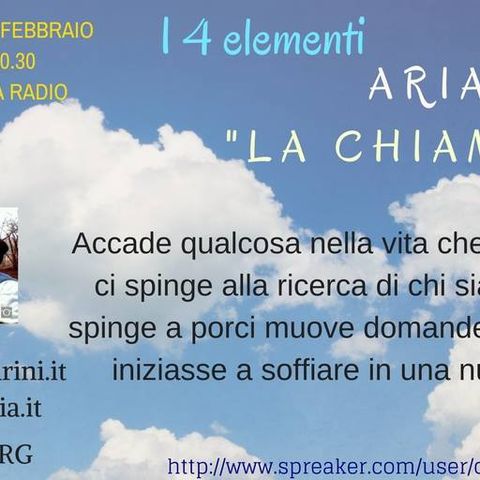 I 4 Elementi - Aria - "La Chiamata"