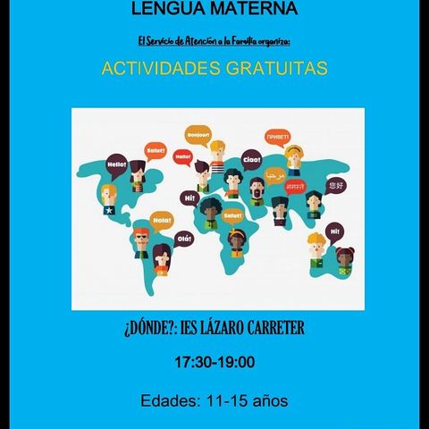 Día de La Lengua Materna 21-2-2019