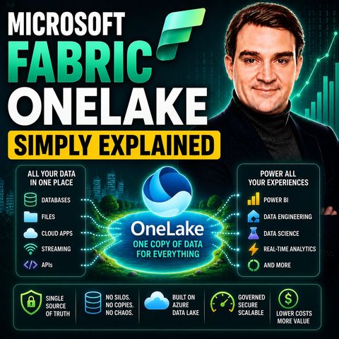 Microsoft Fabric OneLake - Simply Explained