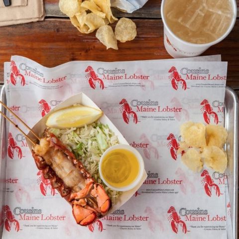 Cousins Maine Lobster Co-Owner Sabin Lomac & Frach's Fried Ice Cream Co-Owner Zachary Hurst