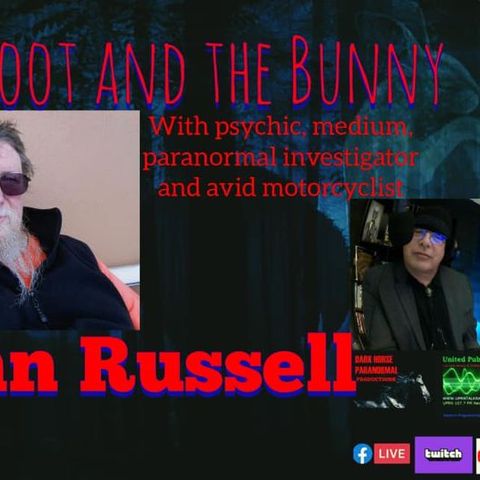Professional psychic, medium, paranormal investigator and avid motorcyclist John Russell