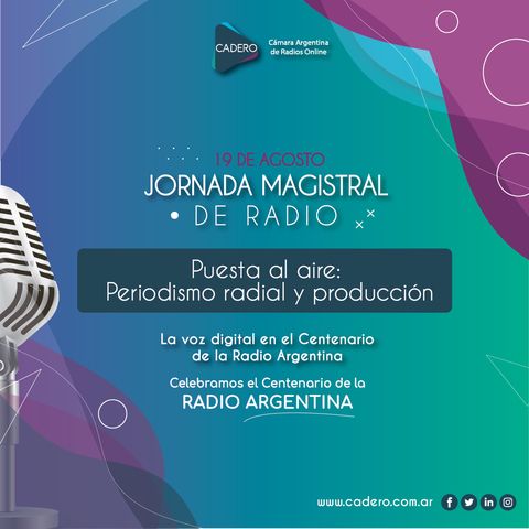 Jornada Magistral de Radio 2020 - Puesta al Aire
