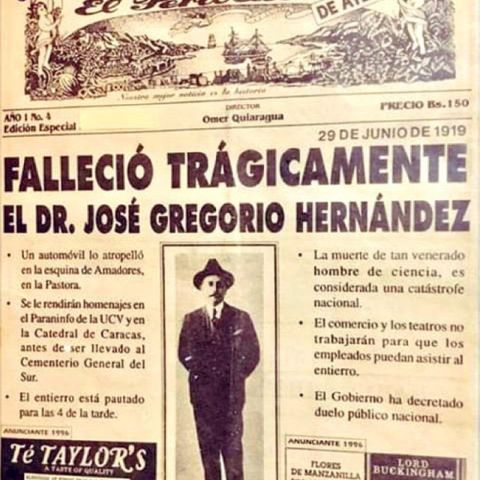 La muerte del Doctor José Gregorio Hernández. En Conexión Digital. - RADIO Tucacas Televisión Network
