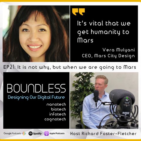 EP21: Vera Mulyani, CEO at Mars City Design; It’s not why, but when we are going to Mars