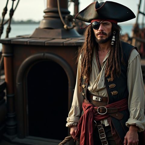 Did pirates wear eye patches because they were all missing an eye?