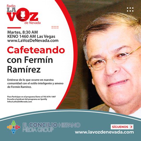 Miércoles 8 Marzo Cafeteando con Fermín Ramírez