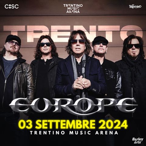 Europe. Il 3 settembre la band svedese capitanata da Joey Tempest sarà in concerto a Trento. Ripercorriamo la loro storia dall'album dell'84