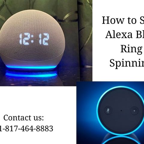 How to Stop Alexa Blue Ring Spinning Issues