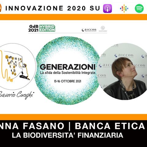 GDB21 | Anna Fasano | Banca Etica | La Biodiversità finanziaria