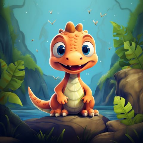Dinas Entdeckung - Die Reise eines kleinen Dino-Mädchens