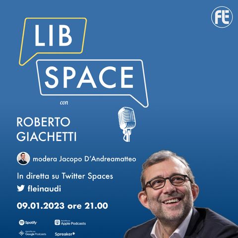 LibSpace con Roberto Giachetti