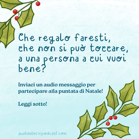 Partecipa anche tu alla puntata di Natale al Bosco dei Centopiedi!