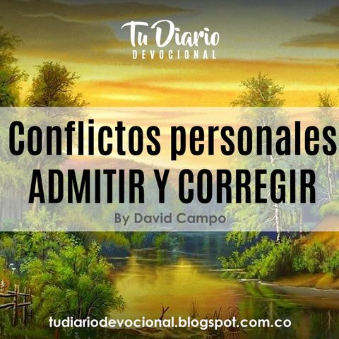 Conflictos Personales ADMITIR Y CORREGIR