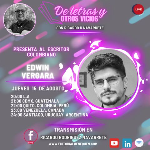 ESCRITOR EDWIN VERGARA EP.26