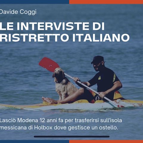 Le interviste di Ristretto Italiano -  Davide Coggi - 5 settembre 2021