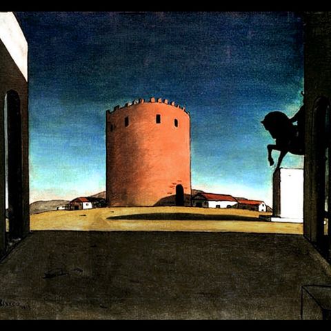 Giorgio De Chirico, La torre rossa