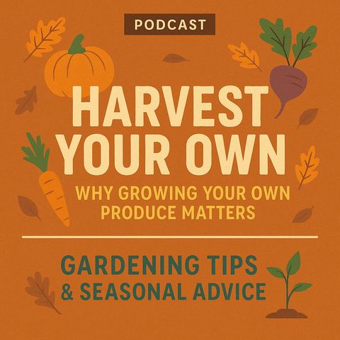 🎧 🍂 Harvest Your Own: Why Growing Your Own Produce Matters | Gardening Tips & Seasonal Advice 🌱
