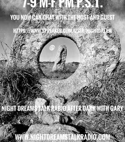Night Dreams Talk Radio After Dark Guest Tobias Wayland
