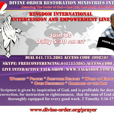 Sunrise Worship Service: Dont Move in Your Offense; God is There - Minister Dawn Cooper