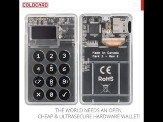 How to set up the different PINs of Cold Card Wallet