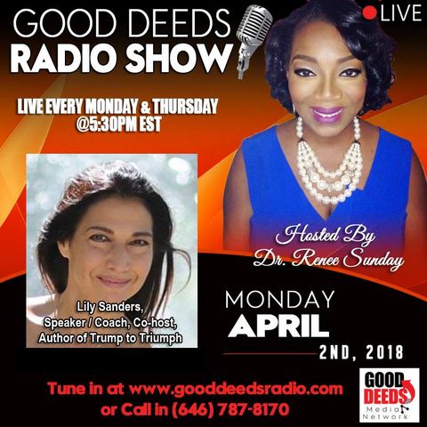 Lily Sanders Speaker Coach Cohost Author of Truth to Triumph shares on GD