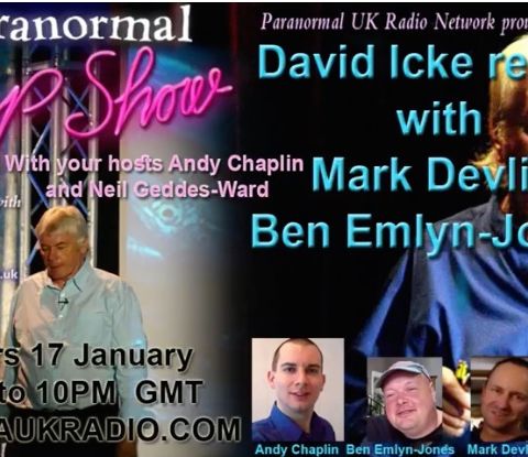 Mark Devlin and Ben Emlyn Jones on The Paranormal Peep Show podcast, Nov 2018