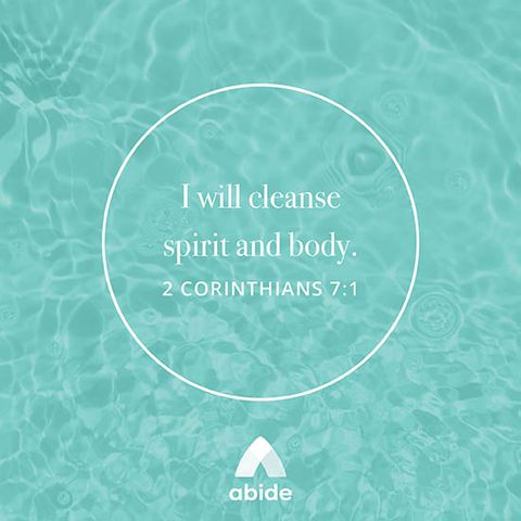 Clean Your Body and Spirit