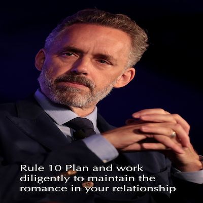 Rule 10 Plan And Work Diligently To Maintain The Romance in Your Relationship