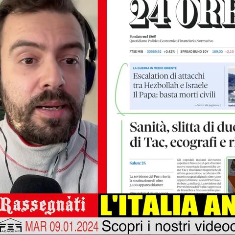 L'Italia antifascista? - Rassegnàti 09/01/2024