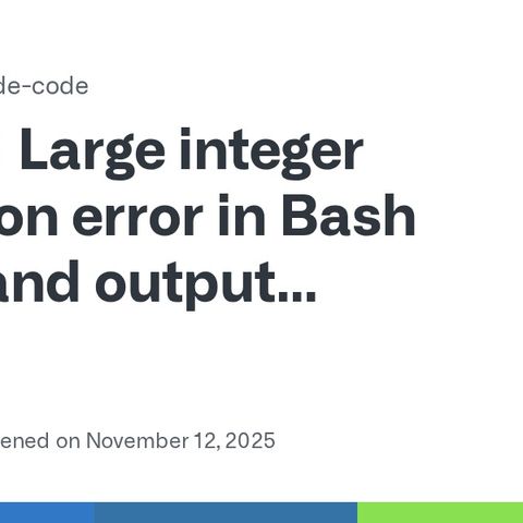 Large integer precision error in Bash command output rendering · Issue #11506 · anthropics/claude...