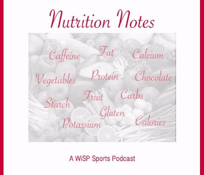 Nutrition Notes - A Sailor's Diet