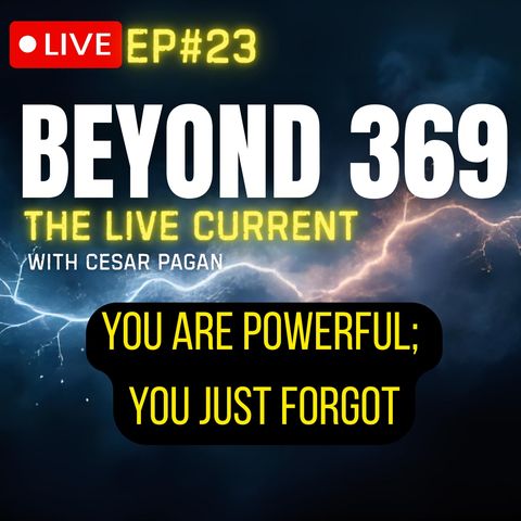 YOU ARE NOT HUMAN… You’re a Powerful Being Who Forgot  Beyond the Frequency 369 Live