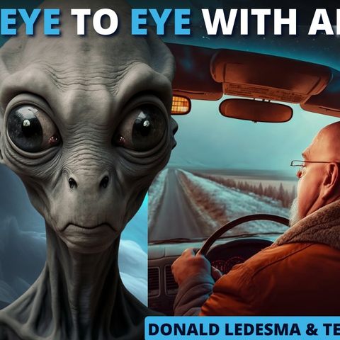 Eye To Eye Contact With An Alien Grey | Donald Ledesma & Terry Linch