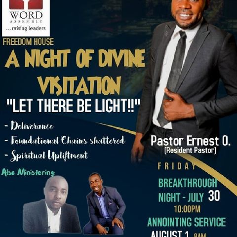 A NIGHT OF VISITATION (PROPHETIC NIGHT OF BREAKTHROUGH)