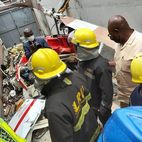 Helicopter Crash kills Two, Injures One In Lagos